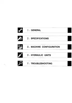 1990-1999 Takeuchi™ TB025 mini excavator workshop manual Preview image 3