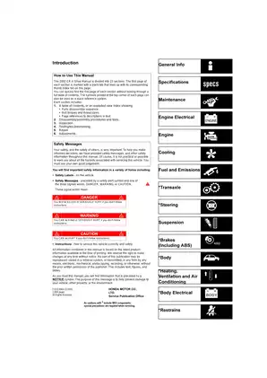 2002 Honda CR-V shop manual Preview image 3