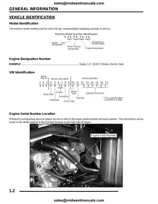 2008 Polaris Ranger 500 4x4 service and repair manual Preview image 2
