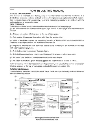 Yamaha YFM250XL Service Manual (1998) - Complete Repair and Maintenance Guide Preview image 4