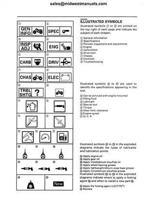 1998-2008 Yamaha Grizzly 600, 660 ATV manual Preview image 3