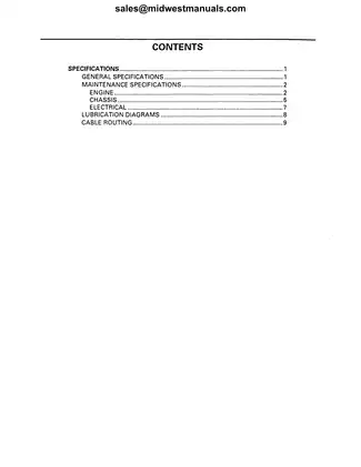 1998-2008 Yamaha Grizzly 600, 660 ATV manual Preview image 4