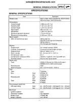 1998–2008 Yamaha Grizzly 600, 660 ATV Service Manual (OEM) – preview page 5