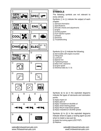 2006-2008 Yamaha Raptor 700 manual Preview image 5