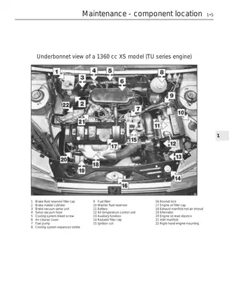 Comprehensive Vehicle Service Manual for Peugeot XV, XW, XY Series (1987-1994) Preview image 5