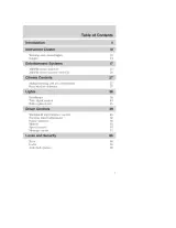 Mercury Monterey Van 2004 Owner’s Manual (P/N 14B476) – preview page 1