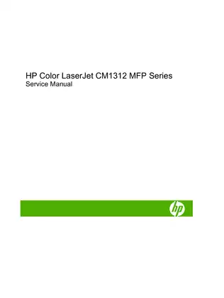 HP Color LaserJet CM1312 MFP Series Service Manual Preview image 3