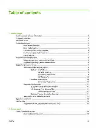 HP Color LaserJet CM1312 MFP Series Service Manual Preview image 5