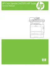 2008 HP Color LaserJet CM2320 MFP Service Manual (P/N CC434-90969) – preview page 1