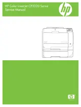 HP Color CP2020, CP2025n, CP2025dn, CP2025x LaserJet Factory Service Manual (P/N CB493-90948) – preview page 1