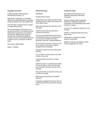 HP Color LaserJet CP2020 Series Service Manual Preview image 4