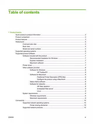 HP Color LaserJet CP2020 color laser printer service manual Preview image 5