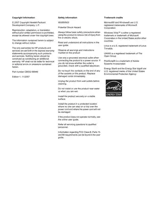 HP LaserJet M2727 multifunction printer (MFP) service guide Preview image 4