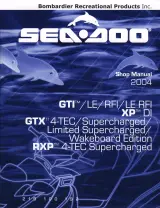 2004 Sea-Doo GTI/LE/RFI/LE RFI, GTX 4-TEC/Supercharged/Limited/Wakeboard Edition, RXP/RXT 4-TEC Supercharged & XP DI Factory Service Manual (P/N 219 100 192) – preview page 1