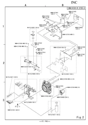 Nikon Coolpix P60 digital camera parts catalog Preview image 3