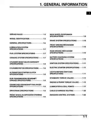 2006-2009 Honda Rincon TRX 680, TRX 680FA, TRX 680FGA repair and service manual Preview image 5