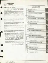 1978 Honda CB750 K8 & CB750 F3 Factory Shop Manual (P/N 6141000) – preview page 2