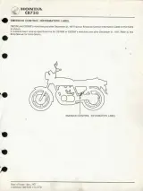 1978 Honda CB750 K8 & CB750 F3 Factory Shop Manual (P/N 6141000) – preview page 4