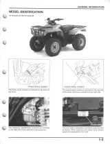 Honda TRX250TE/TM Fourtrax ATV Service Manual 1997–2004 (P/N 61TX400) – preview page 1