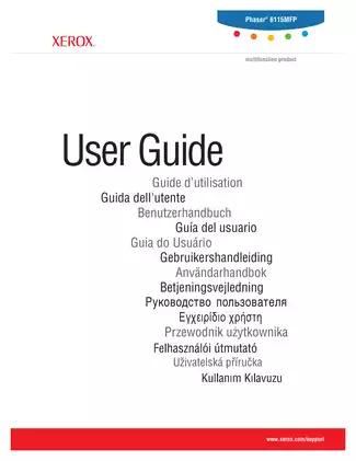 Xerox Phaser 6115 MFP user guide Preview image 1