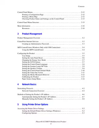 Xerox Phaser 6115 MFP user guide Preview image 4