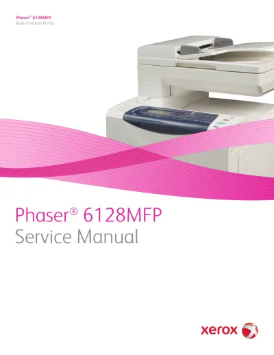 2009 Xerox Phaser 6128MFP Service Manual (P/N 701P49279)