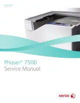 Xerox Phaser 7500 Printer N, DN, DT, and DX Models Service Manual (P/N 701P49561) – preview page 1