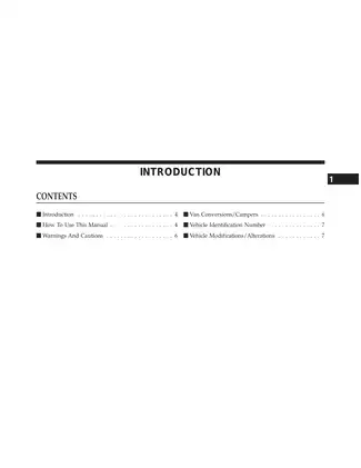 Comprehensive Owner's Manual for Chrysler Vehicles Preview image 3