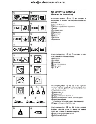 1986-1990 Yamaha Inviter 300 Snowmobile Service Manual Preview image 2