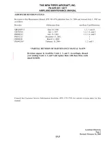 Piper PA-32R-301 Saratoga II HP & PA-32R-301T Saratoga II TC 1995–2004 Airplane Maintenance Manual (P/N 761-879) – preview page 3