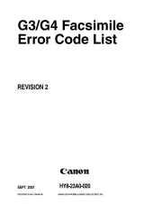 Canon Pixma MP780 / MP750 Service Manual (P/N HY8-23A0-020) – preview page 2