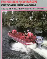 1973–1989 OMC Johnson Evinrude 48-235 HP Outboard Service Manual (P/N 511469, 581656) – preview page 1