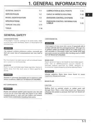 Honda VTR1000F Service Manual (1998-2003) - Comprehensive Maintenance Guide Preview image 4