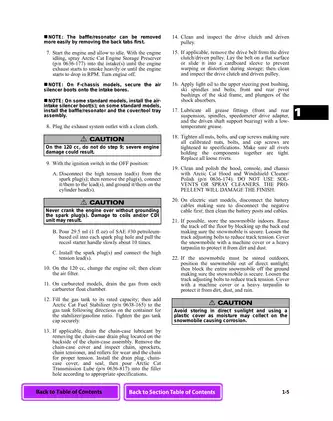 2023 Arctic Cat Snowmobile Service Manual: Comprehensive Guide for Efficient Maintenance Preview image 5