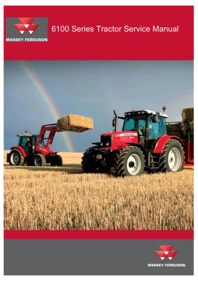 Preview: 1995 Massey-Ferguson 6100 Series Tractors Workshop Manual (P/N 3378031M1)