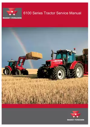 Massey Ferguson 6100 Series Tractor Service Manual | Comprehensive Repair Guide