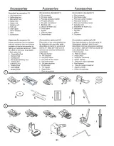 EURO-PRO X 385X Sewing Machine Instruction Manual (P/N Rev. 11/04A) – preview page 2