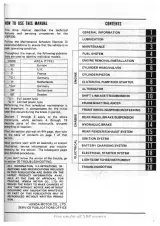 1985 Honda XBR500 Shop Manual (P/N 67MK400) – preview page 2