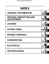 1993–2000 Yamaha VK540E Snowmobile Service Manual OEM – preview page 1