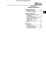 1993–2000 Yamaha VK540E Snowmobile Service Manual OEM – preview page 2