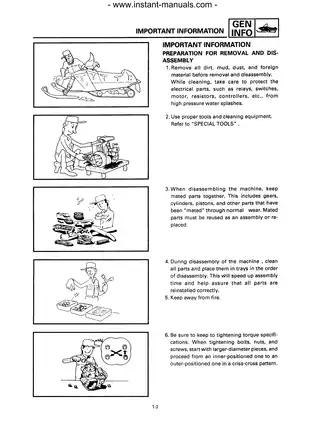 Comprehensive Yamaha VK540E Service Manual - Maintenance & Repair Guide Preview image 4
