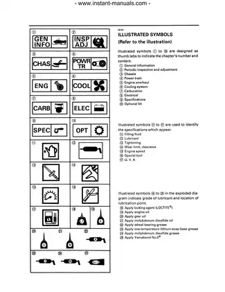 1994-2001 Yamaha Venture Vmax 500 snowmobile repair manual Preview image 1