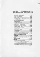 1990–1996 Mazda 121 Workshop Manual - Volume 1 of 2 (P/N 1249-10-90J) – preview page 4