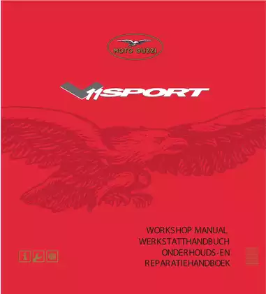 Moto Guzzi GU7274 Workshop Manual - Comprehensive Maintenance and Repair Guide