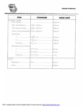 Comprehensive Engine Overhaul Manual for Motorcycles Preview image 5