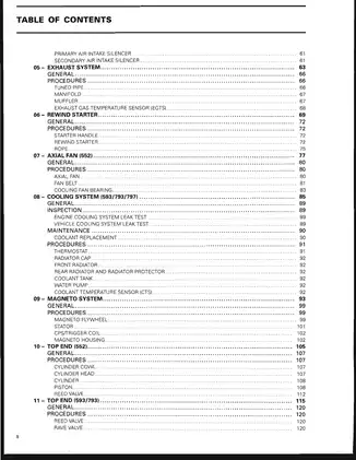 2007 Bombardier MXZ Fan MXZ 550 X MXZ Renegade, Renegade X MXZ Blizzard MXZ Adrenaline MXZ Trail Summit Fan Summit repair manual Preview image 1