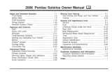 2007 Pontiac Solstice Factory Service Manual – preview page 1