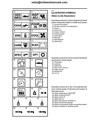 1997-2004 Yamaha V-Max, Venture 700 Series snowmobile V-Max VX700, VX700E (LE) Electric Start, VX700ST Long Track, VX700DX Deluxe service manual Preview image 3