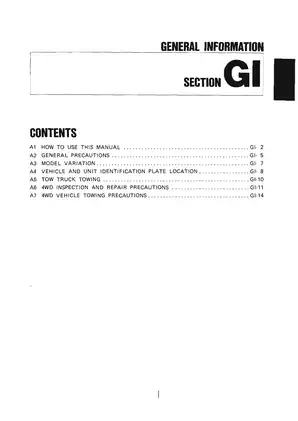 Nissan GT-R R32 Service Manual - Comprehensive Maintenance Guide Preview image 4