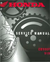 2002–2007 Honda CB900F / 919 / Hornet Service Manual – preview page 1